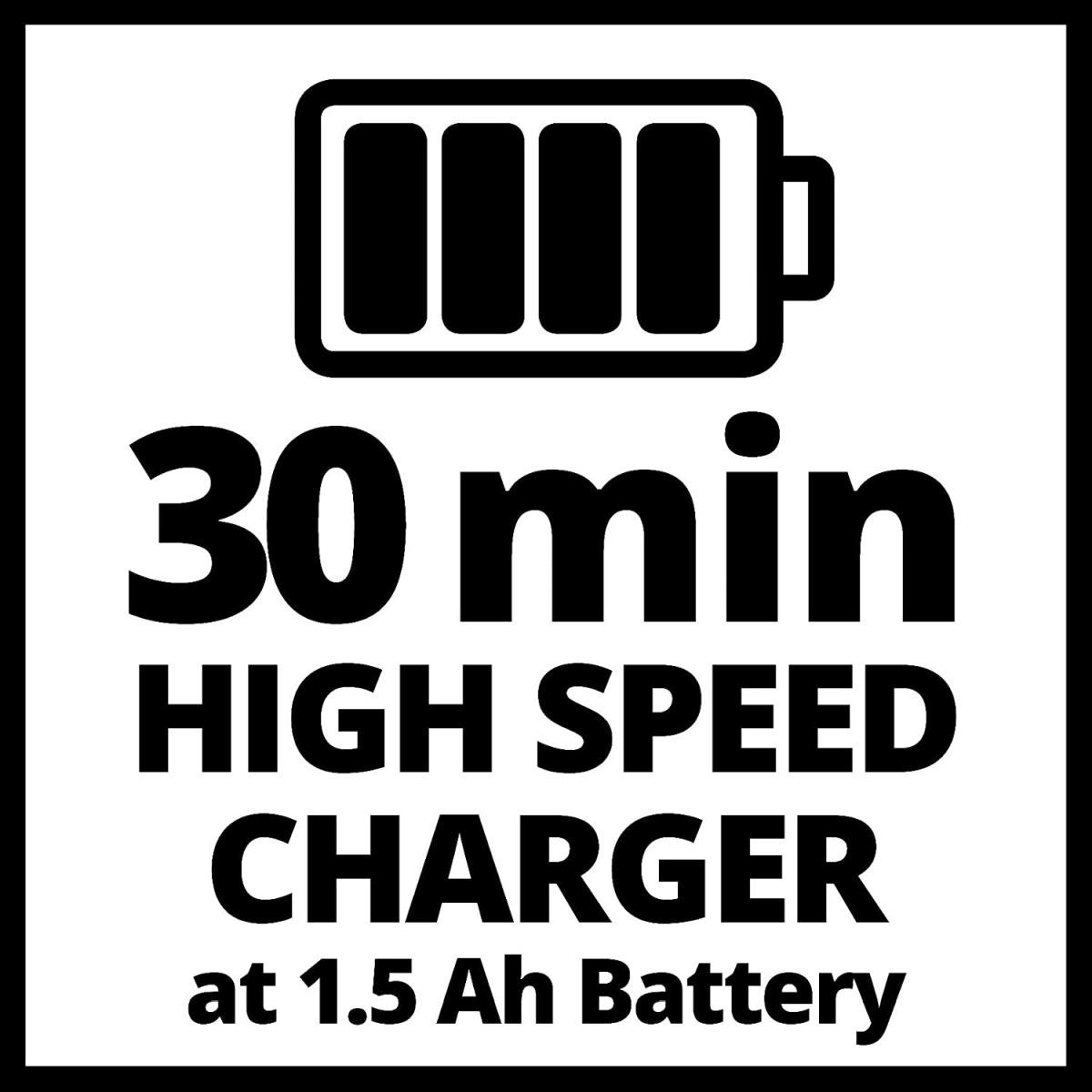 Einhell TE-CD 18/2 Li Kit (2x1,5 Ah) Trapano a Batteria, 12 W, 18 V, Nero, Grigio, Rosso, 3/8_pollice STANDARD