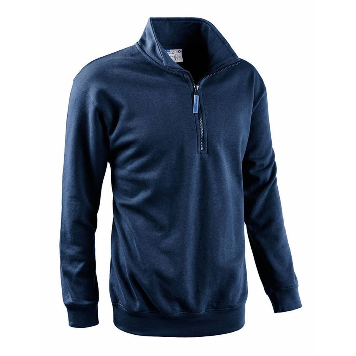 Felpa mezza zip smash