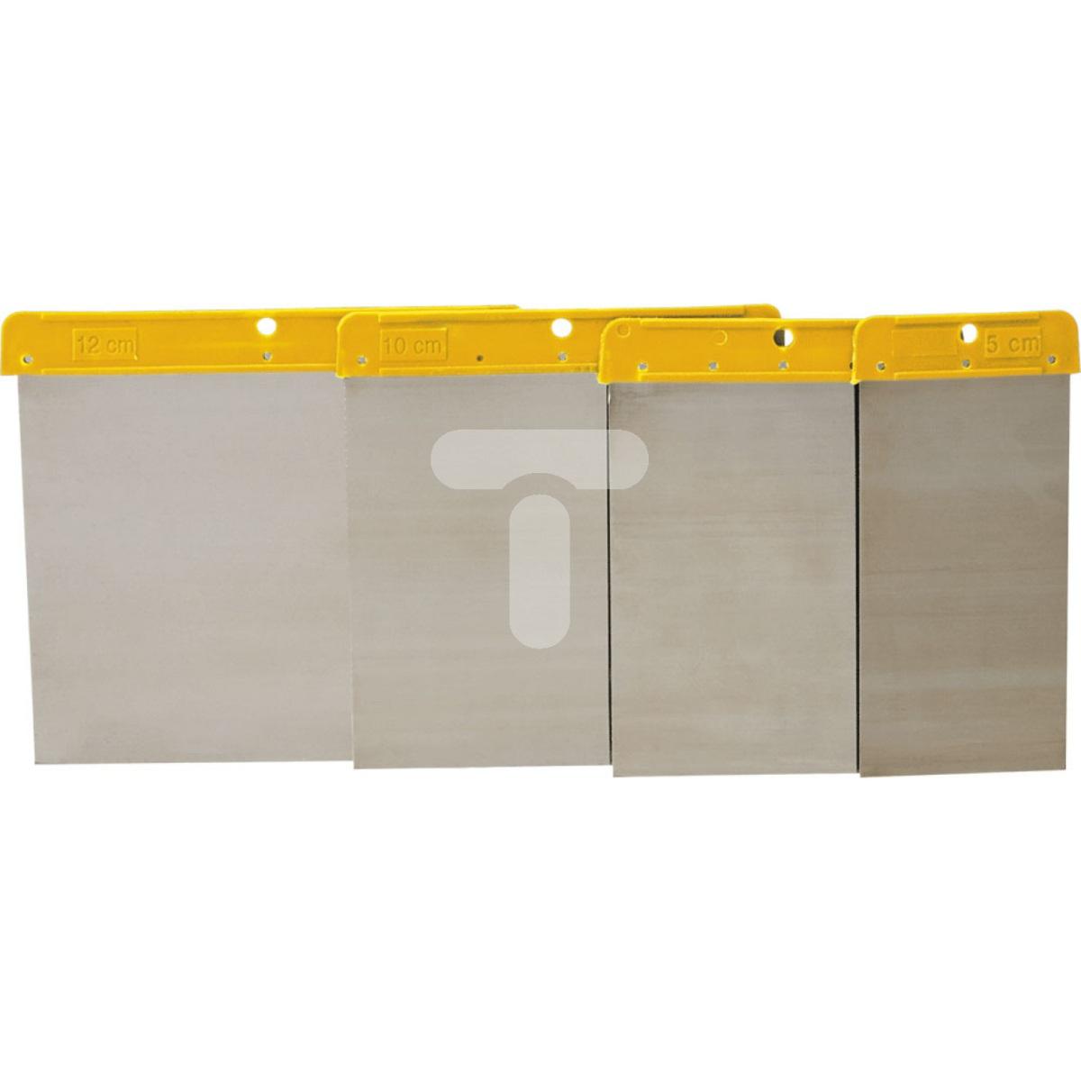 Set spatole flessibili impugnatura resina topex