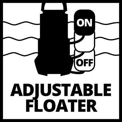 Pompa immersione fondo piatto GE-SP 390 LL ECO