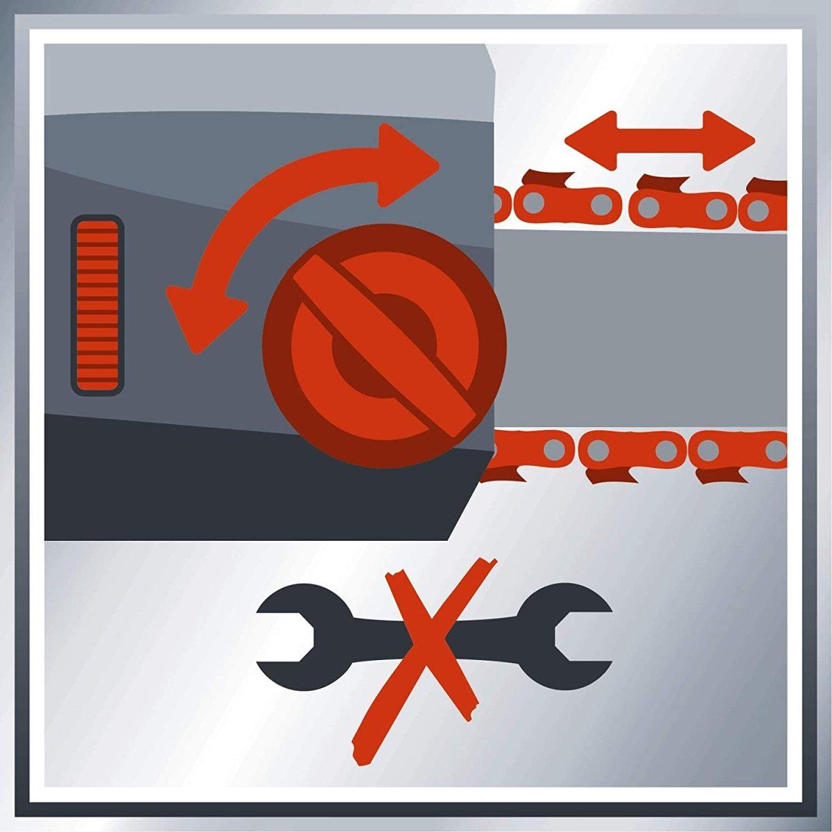 Einhell GC-EC 750 T Svettatoio elettrico (220-240 V, 750 W, barra oregon 200 mm, taglio 180 mm, velocità catena 11m/sec, incl. tracolla) Single