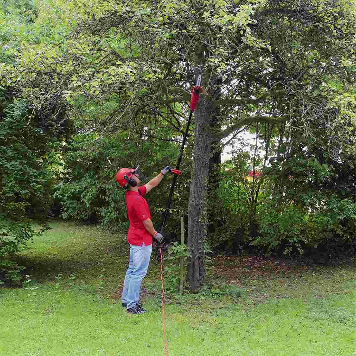 Einhell GC-EC 750 T Svettatoio elettrico (220-240 V, 750 W, barra oregon 200 mm, taglio 180 mm, velocità catena 11m/sec, incl. tracolla) Single