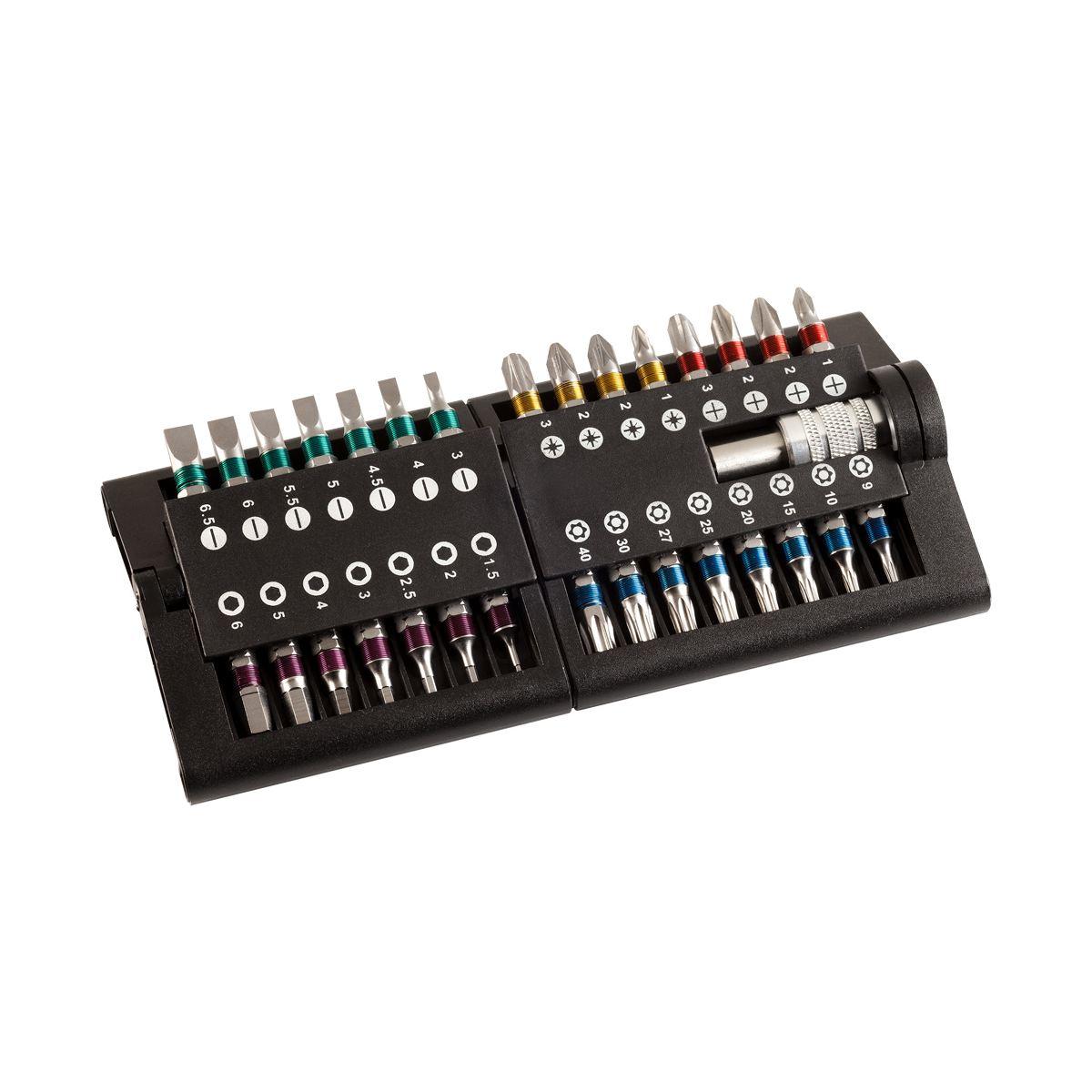 Set 31 bits in custodia pieghevole