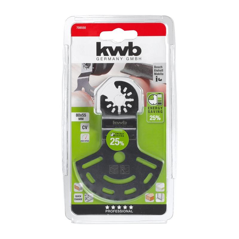 Lama semicircolare immersione multifunzione  80 mm