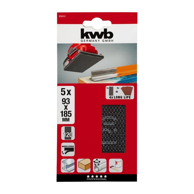 Rete abrasiva rettangolare 93x185 g 220