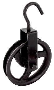 Carrucola in ghisa mm 180