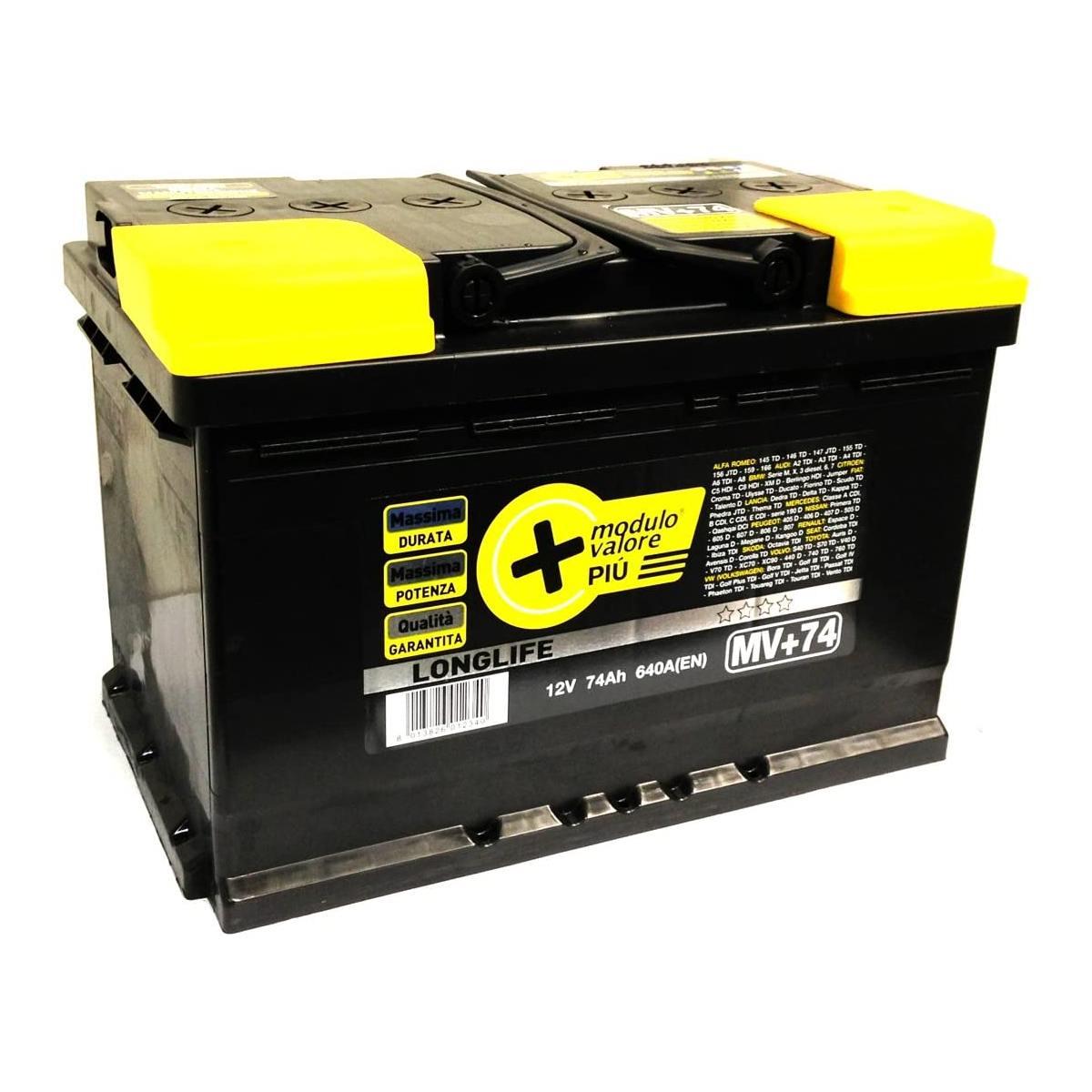 Batteria  auto mv+60-520a