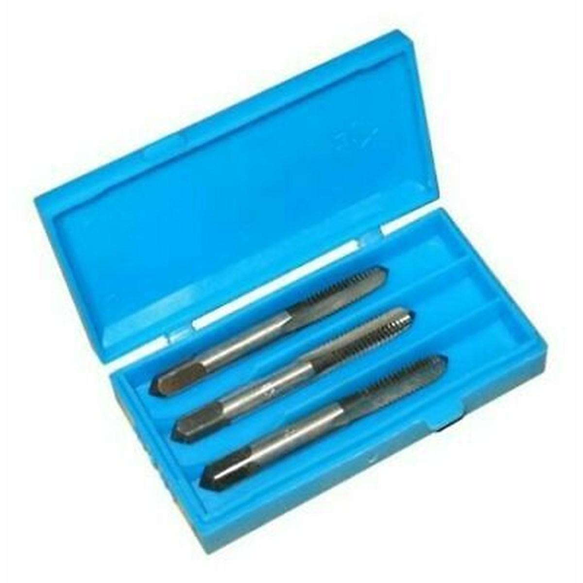 Maschio x filett. a mano mm8x1,25 kit3pz