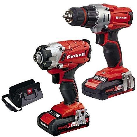 SET UTENSILI A BATT. TE-TK 18 Li 1,5Ah Kit CD+CI