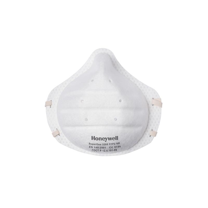 Mascherina facciale superiore ffp2  super one series honeywell