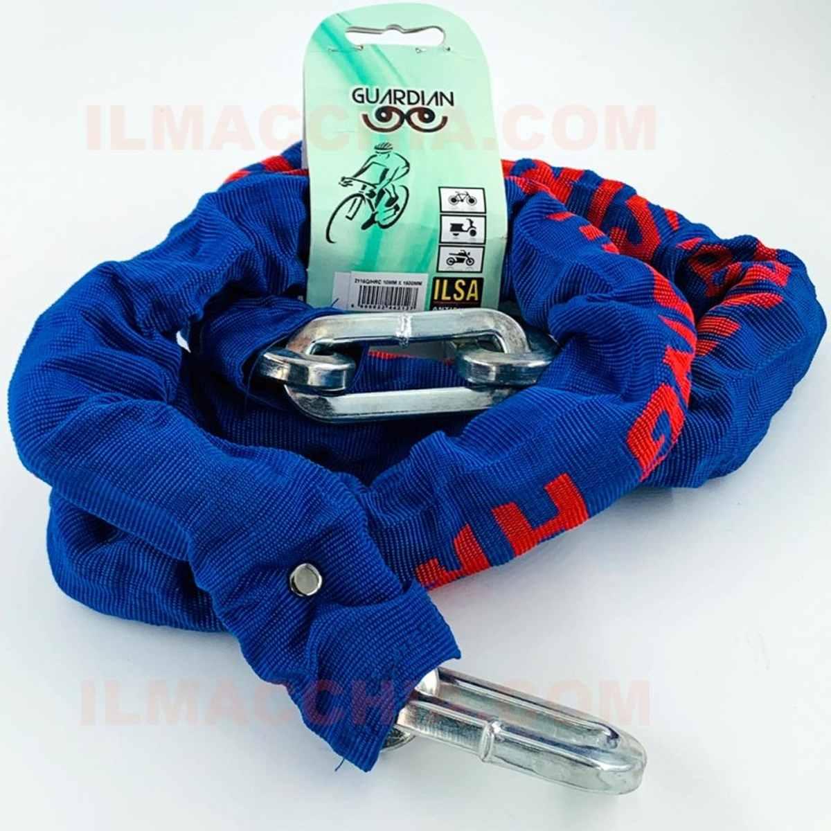 Catena rivestita in tessuto antifurto 8x150