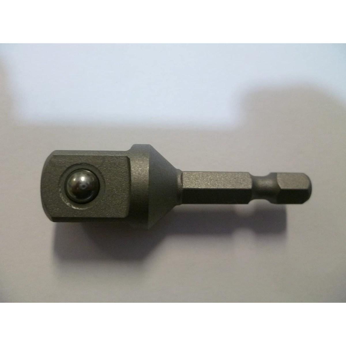 Adattatore attac. 1/4 punta 1/4