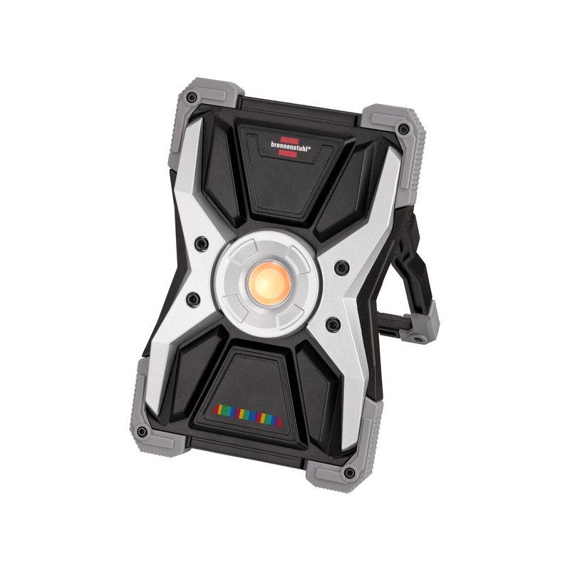 Faretto portatile a led a batteria rufus 3020 ma con resa cromatica 15cri 96-2700 lm ip 65