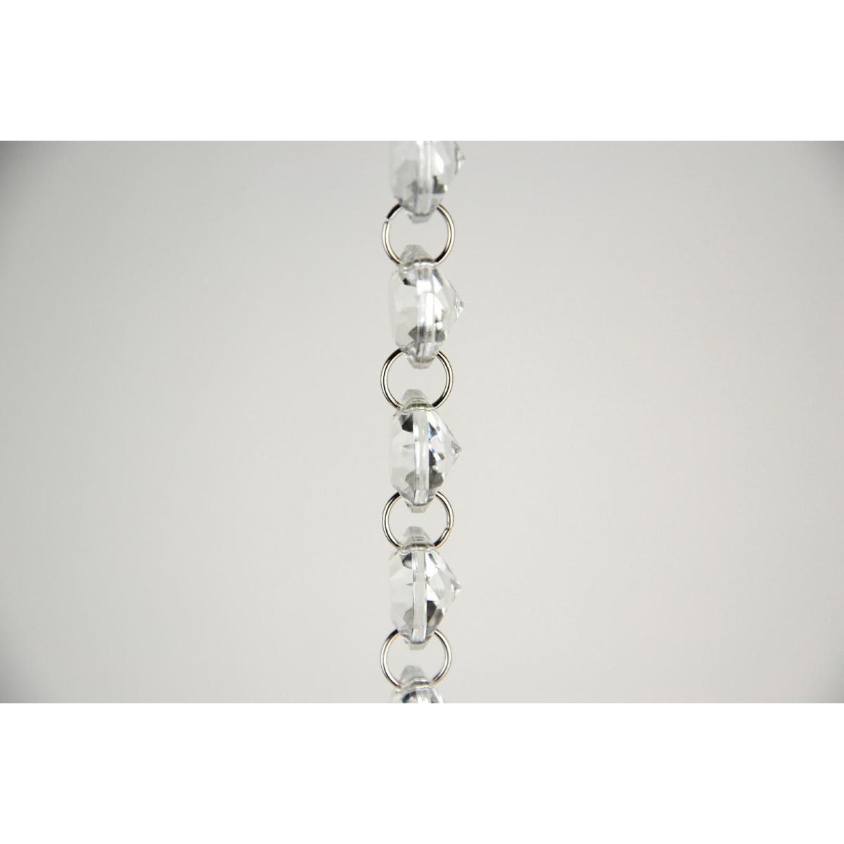 Catena per lampadari ritorta cm.50