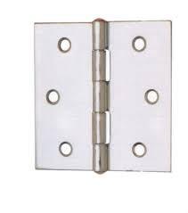 Cerniera  a libro nichelata  mm 70x55