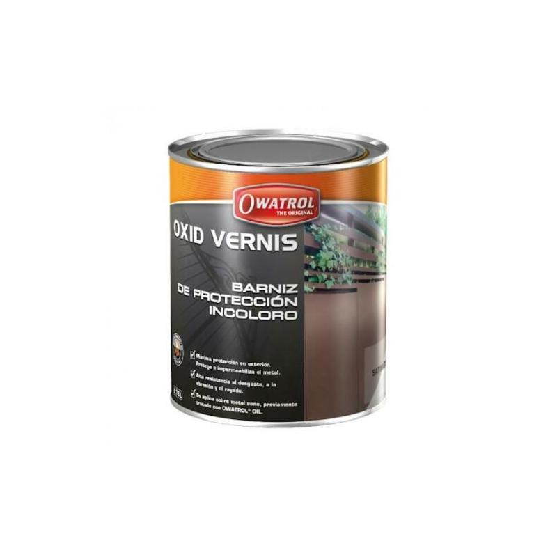 Oxid vernis vernice protettiva trasparente satinata da 2,5 lt
