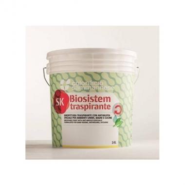 Biosistem sk traspirante bianco base 14lt.