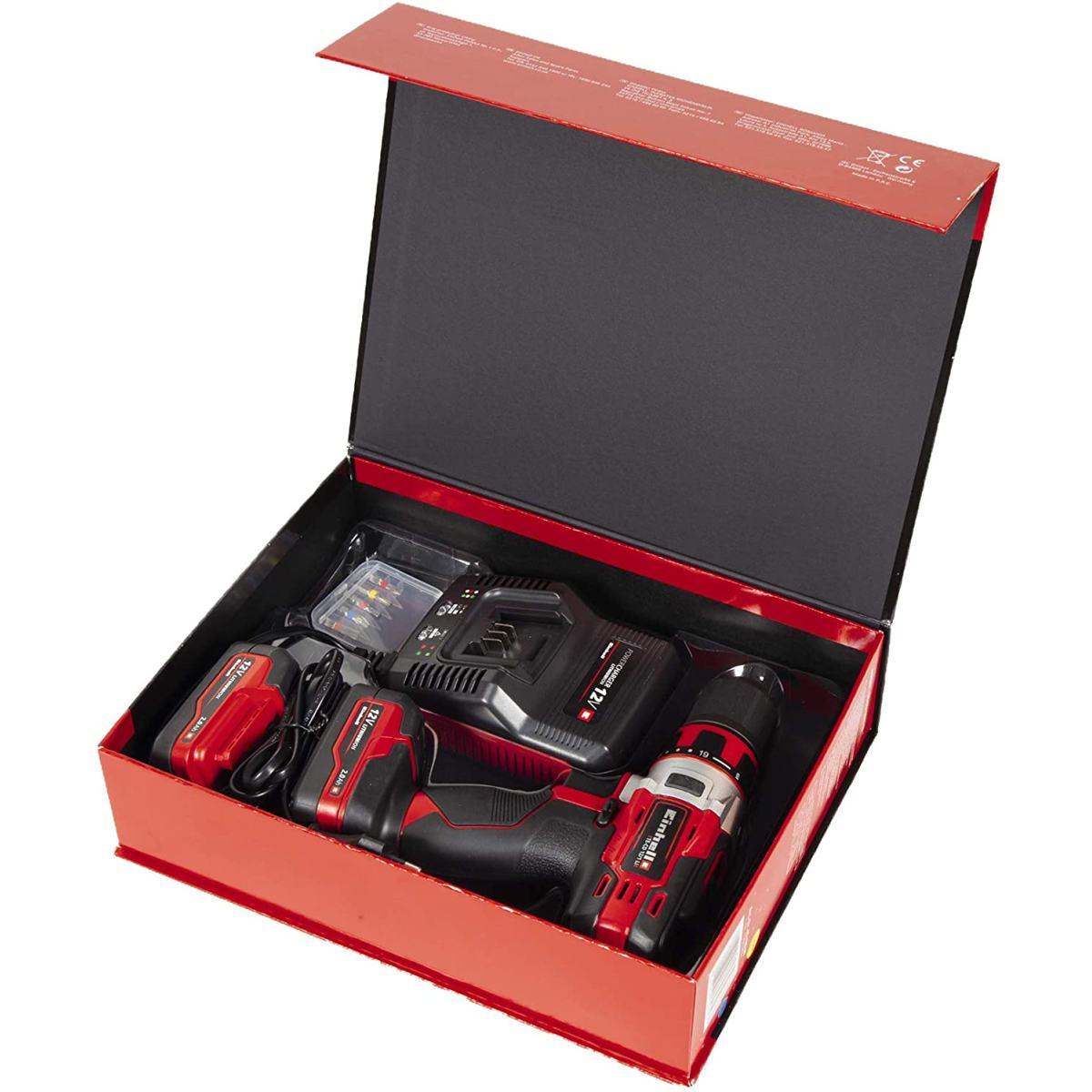 Einhell TE-CD 12/1 Li (2x2,0Ah) Trapano avvitatore Senza fili