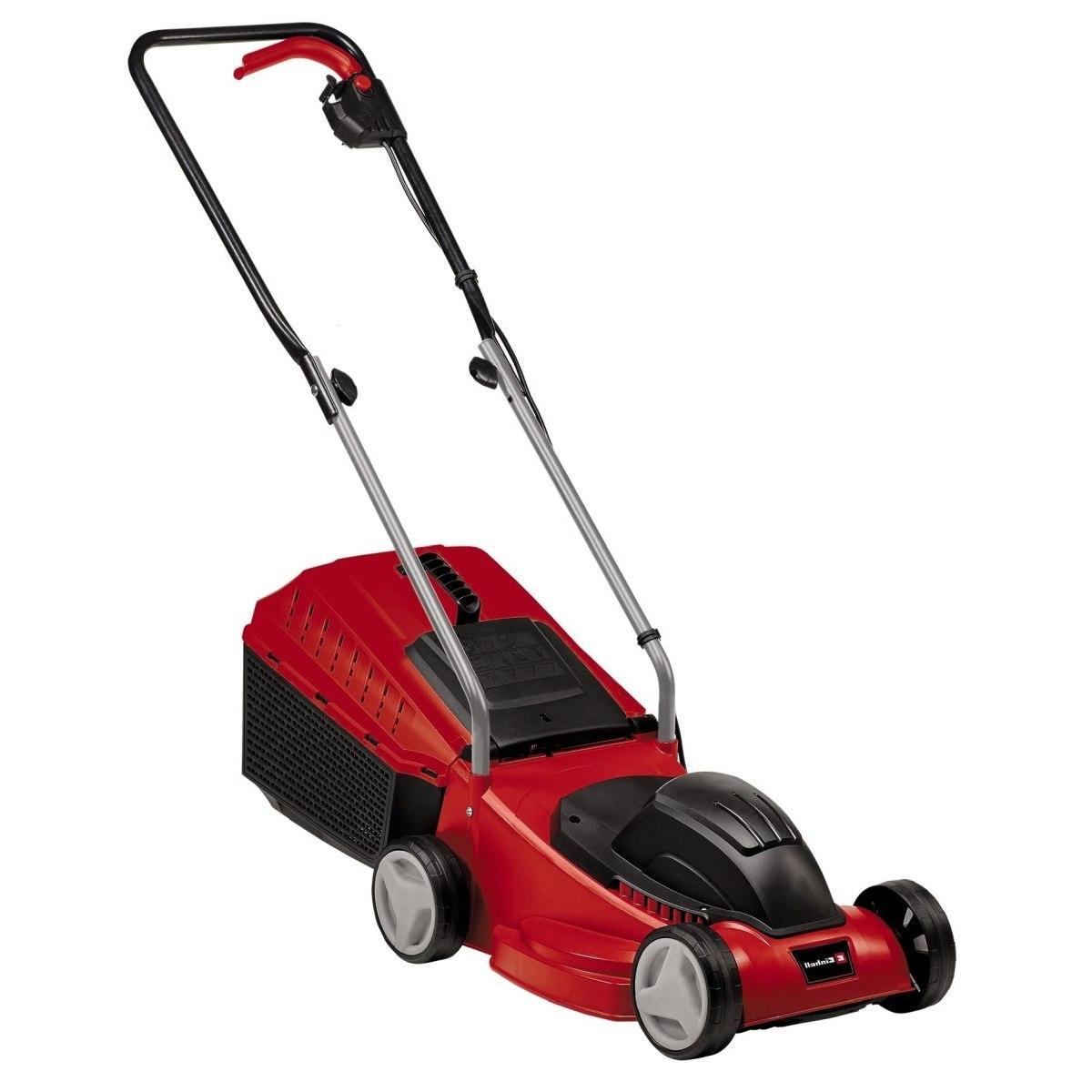 Einhell GC-EM 1032 Tagliaerba elettrico (tensione 220-240 V, potenza 1000 W, largh. Taglio 32 cm, altezza taglio 3 pos 25-60 mm, vano raccolta 30l) Tagliaerba Elettrico 2021