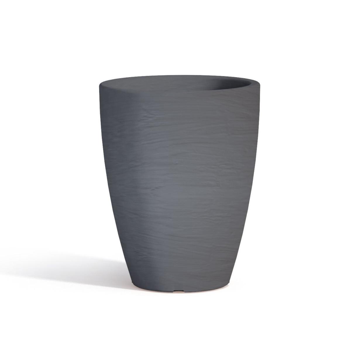 Tekcnoplast ADONE ROUND GRIGIO  -  Ø 30 cm. - H 38 cm. ø 30 cm. - h 38 cm. Grigio
