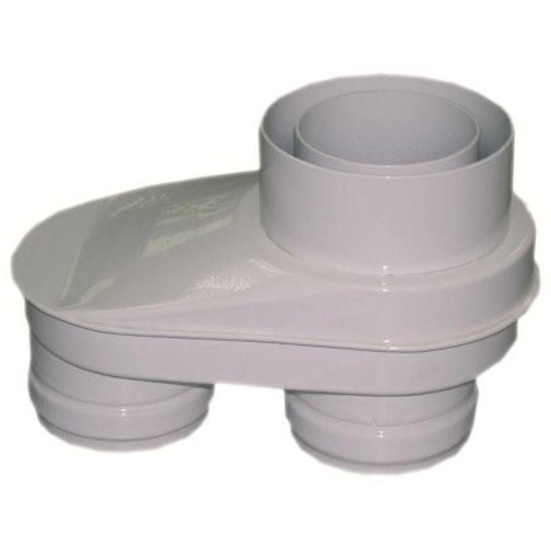 Sdoppiatore  60/100 a 80/80 c/prese combi.