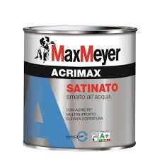 Smalto acrimax satinato 0,750 lt base media