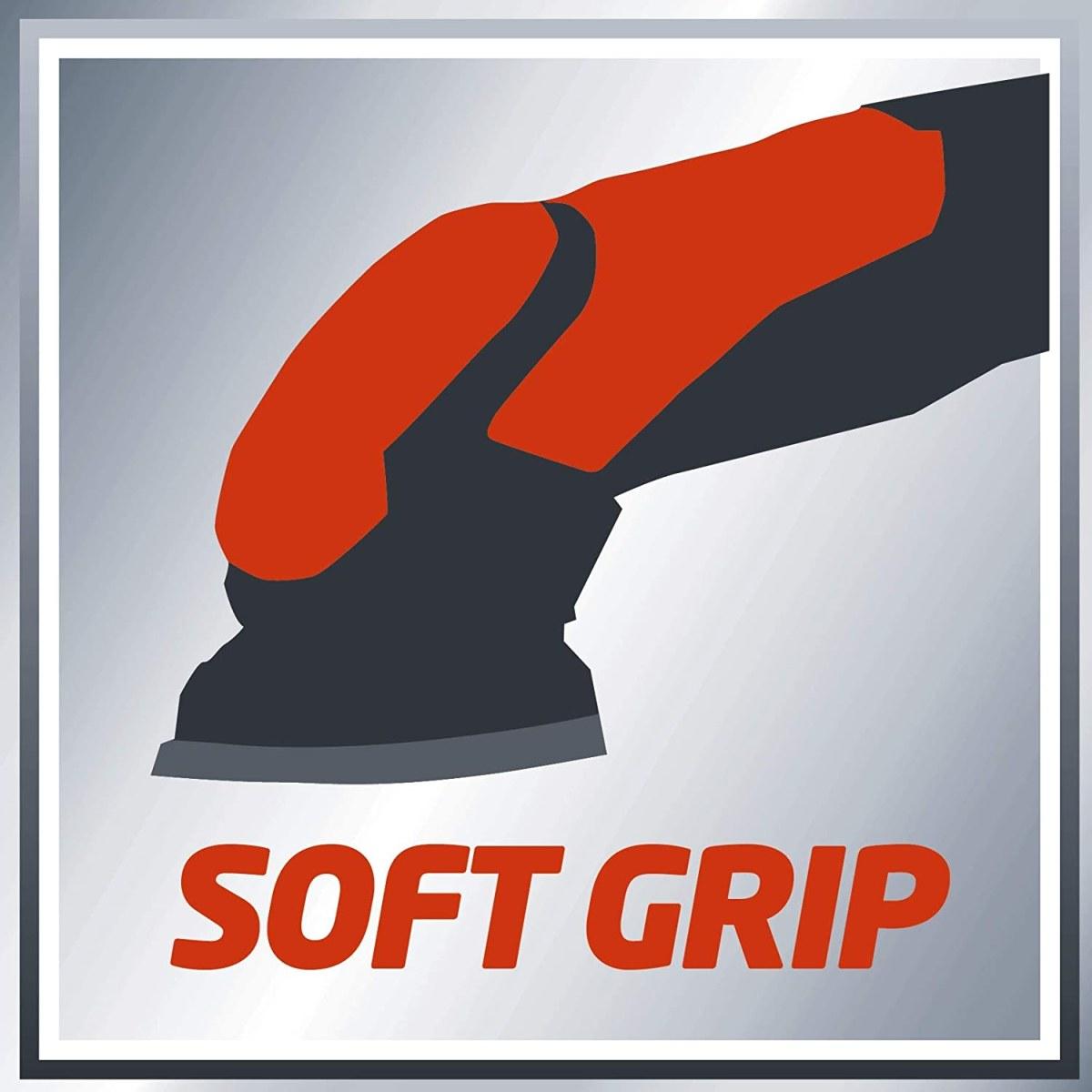 einhell 4464250 Te-DS 20 e Levigatrice Triangolare, Rosso, Nero