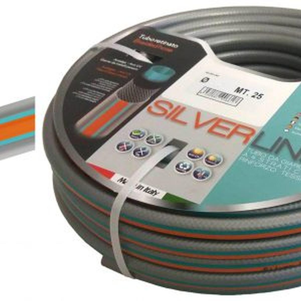 Tubo retinato silverline 1/2x25 mt.