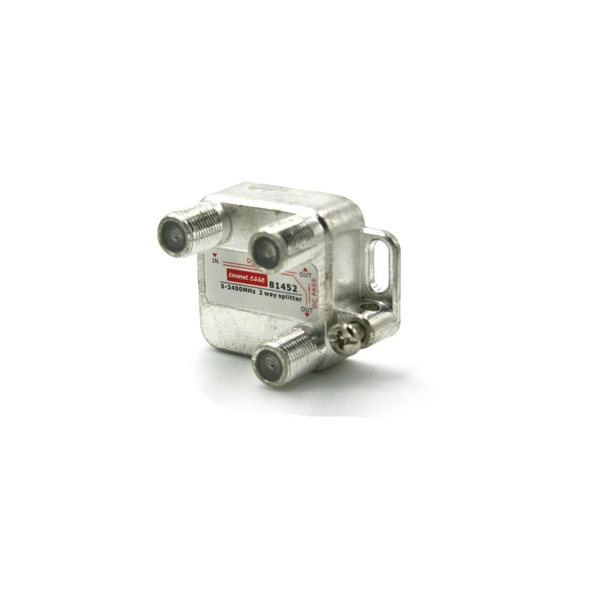 Partitore induttivo 2 usc. c.c. verticale serie mini