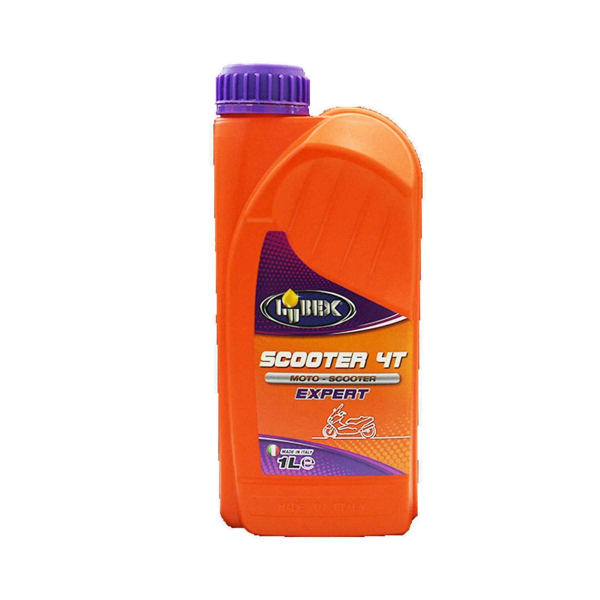 Olio lubrificante scooter 4 t 1 lt lubex