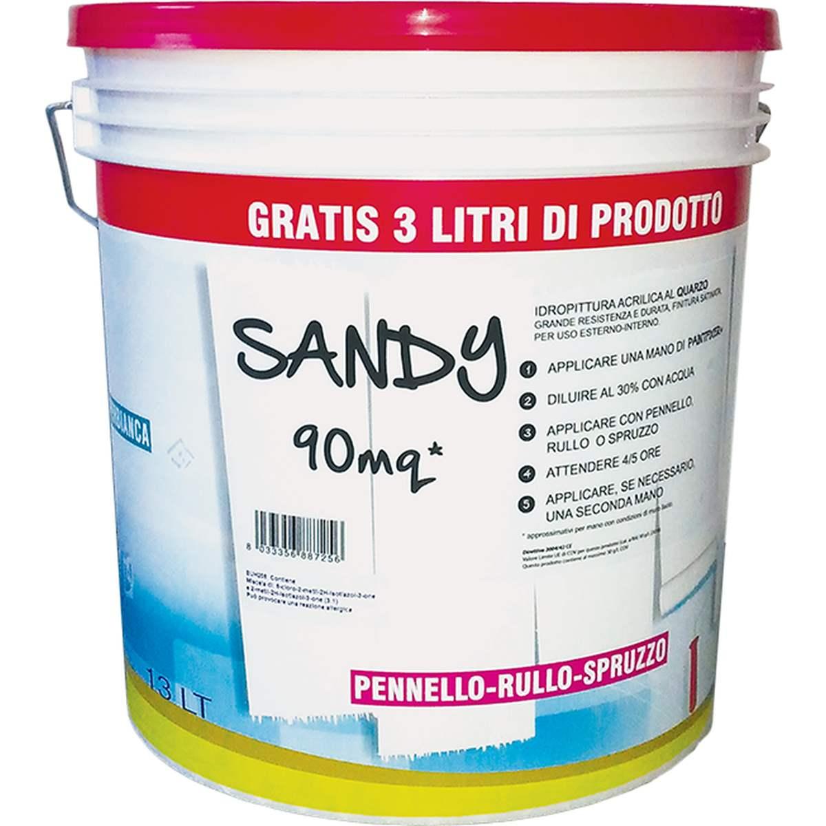 Idropittura  sandy  al quarzo lt.13
