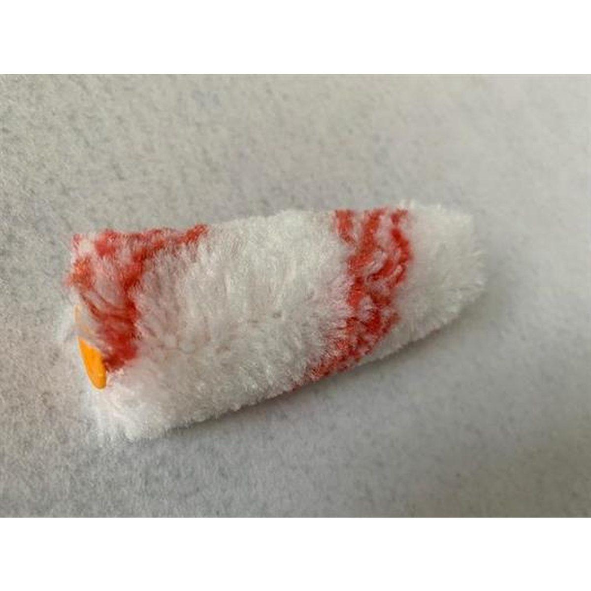 Rullino ricambio cosimx in tessuto riga rossa  cm 5/10