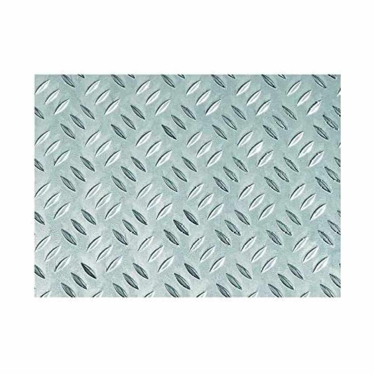 Lamiera alluminio chicco 600x1000x2