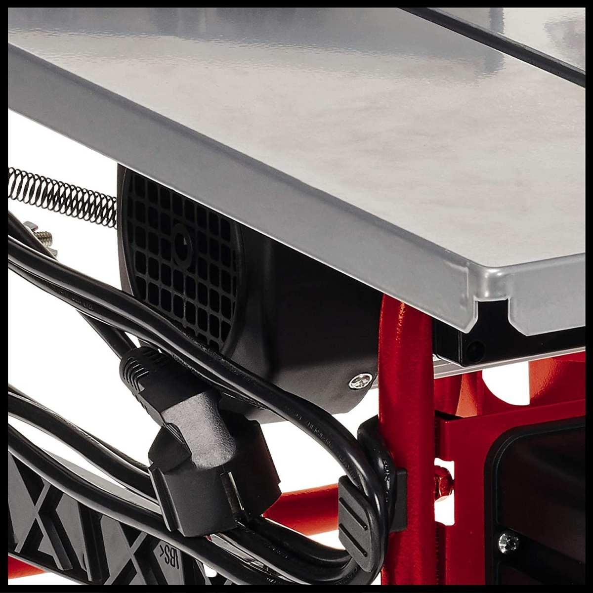 Einhell TC-TS 200 Sega Circolare Da Banco, Rosso Argento