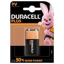 Batterie 9v alkalina 1 pz duracell plus