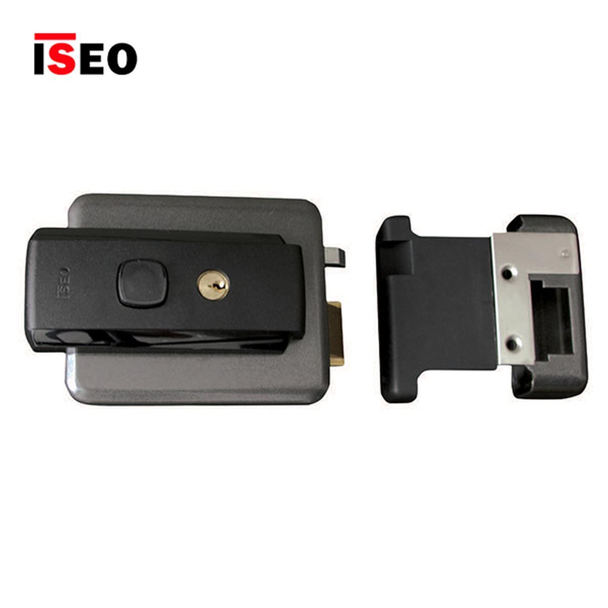 Elettroserratura c/pulsante da applicare 50/80 ambidestra iseo 51n015