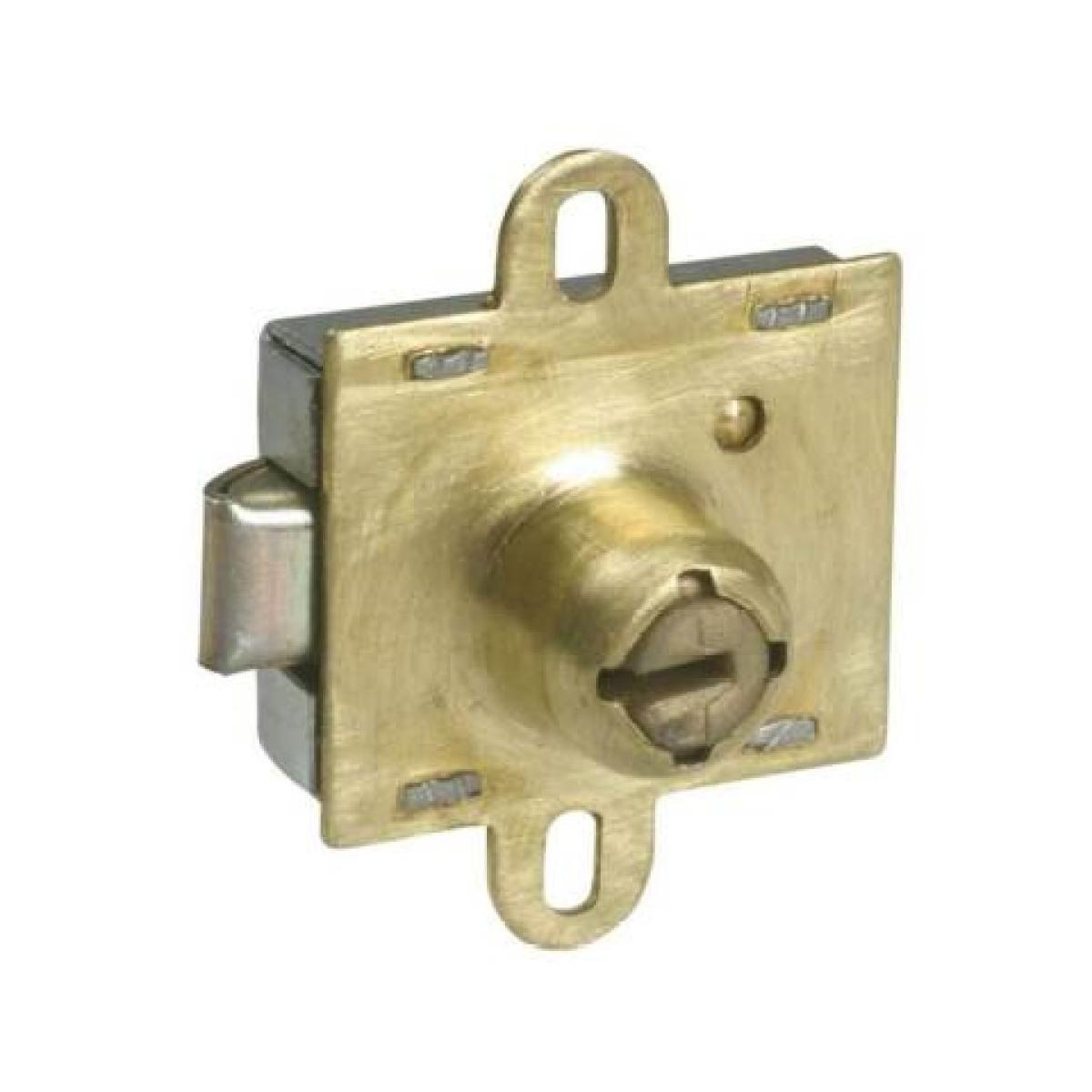 Serratura cilindro per casellari ottone