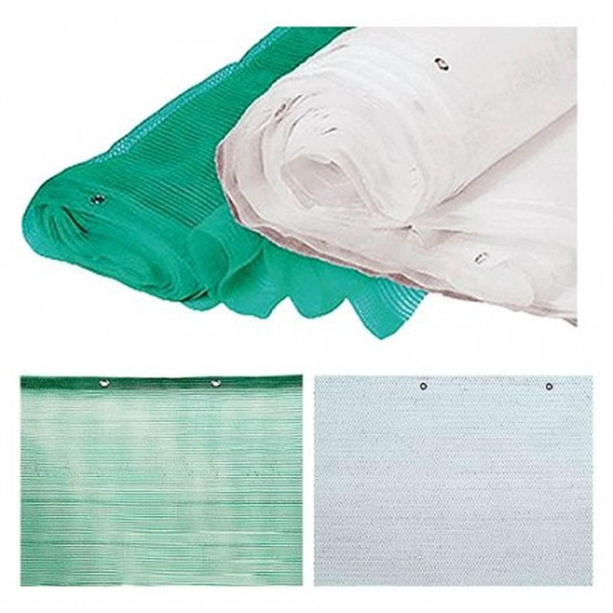 Rete protezione per ponteggi mt 1,8x25 verde