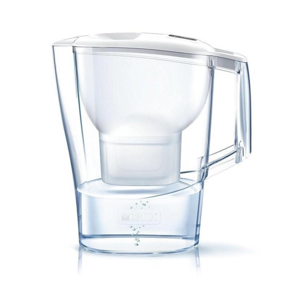 Caraffa filtrante, 2.4l, bianco brita marella