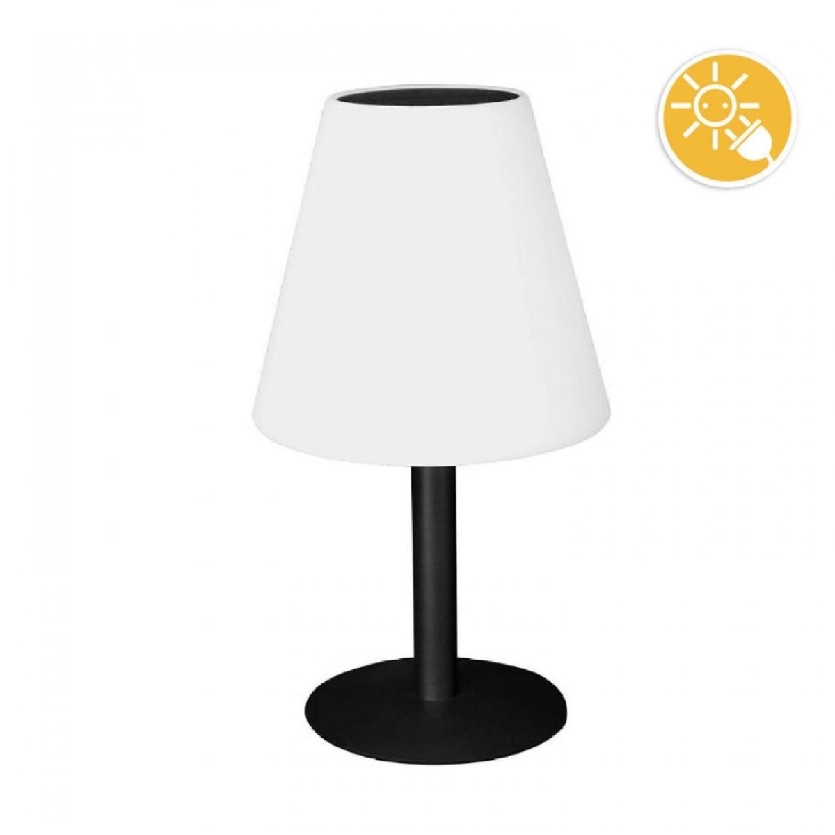 Lampada da tavolo solare rgb ip54