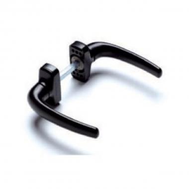 Maniglia magnesia alluminio nera