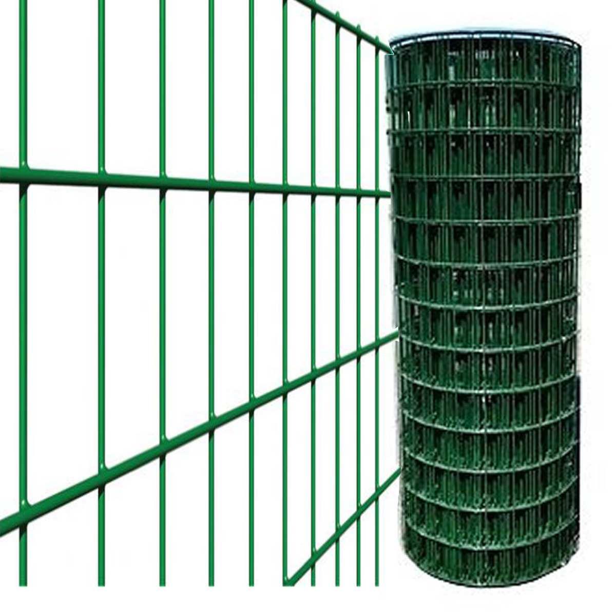 Rete elettrosaldata plastificata filo 75x50 h 200 sidex extra