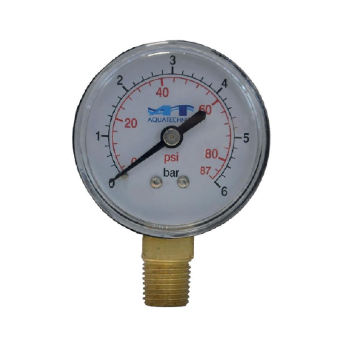 Manometro tg54.063/s, posteriore, 0...100°c 2a scala °f, l1=100mmx6mm