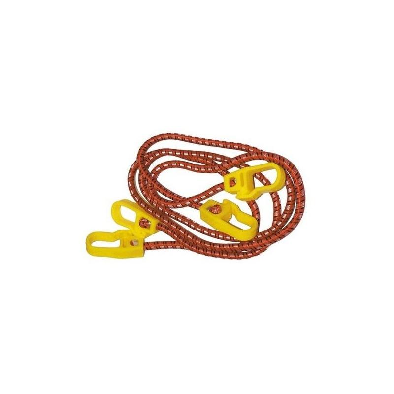 Elastico legabagagli gancio plastica 2pz 2 mt