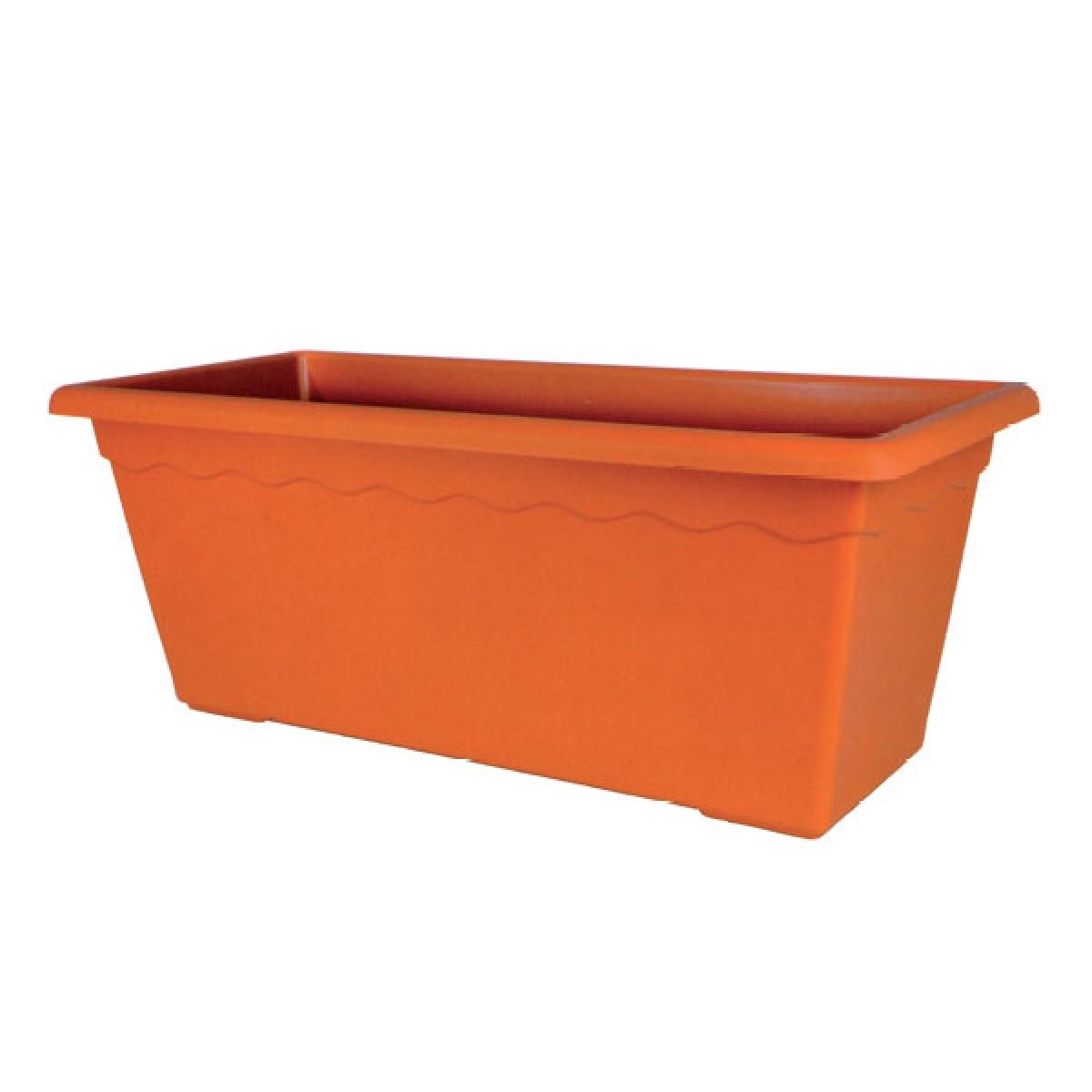 Fioriera vulcano in pvc cm.60 (60x31x26h)