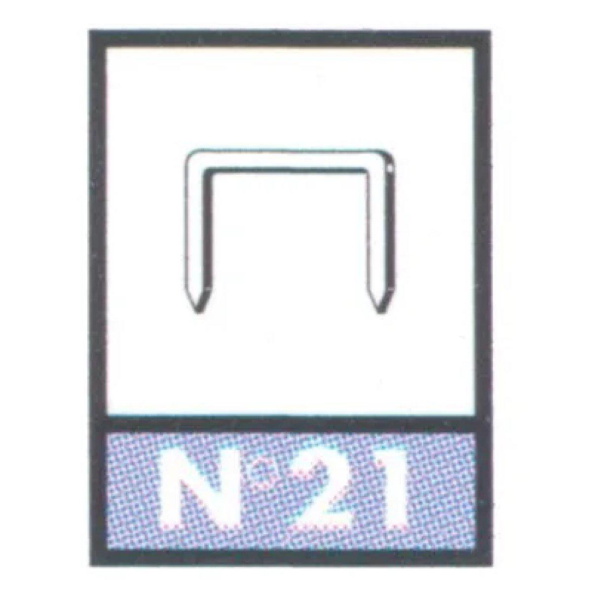 Graffe 4/6mm j.o. fixa per ufficio (pz.2000)