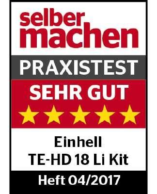 MARTELLO TASSELLATORE A BATTERIA E FUNZ. TE-HD 18Li-SOLO