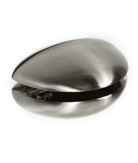 Reggimensola per  cristalli mm 6 nickel confezione  2 pz