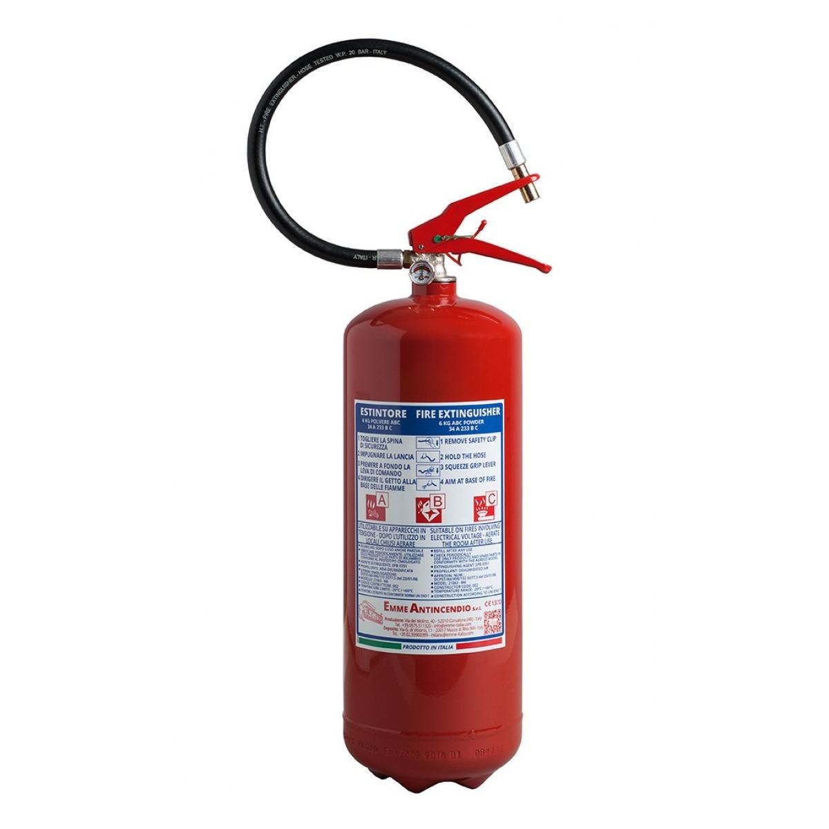 RICARICA x ESTINTORE A POLVERE KG.6