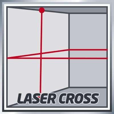Livella laser a raggio incrociato te-ll 360